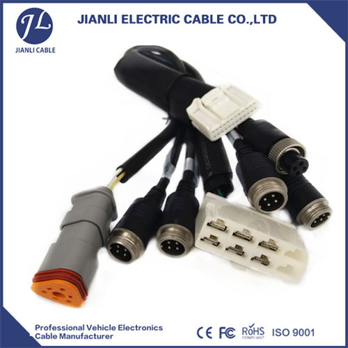 Water Tanker Truck 7 PIN Connecct Deutsch Plug Customized Extension Cable