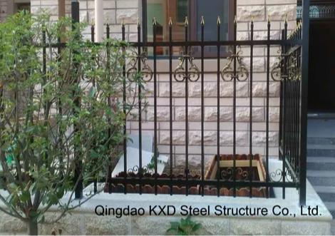 Australian Powder Painted Wrought Iron Fence