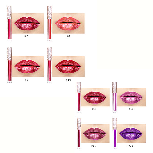 Waterproof Nude Vegan High Pigment Glossy Liquid Lipstick