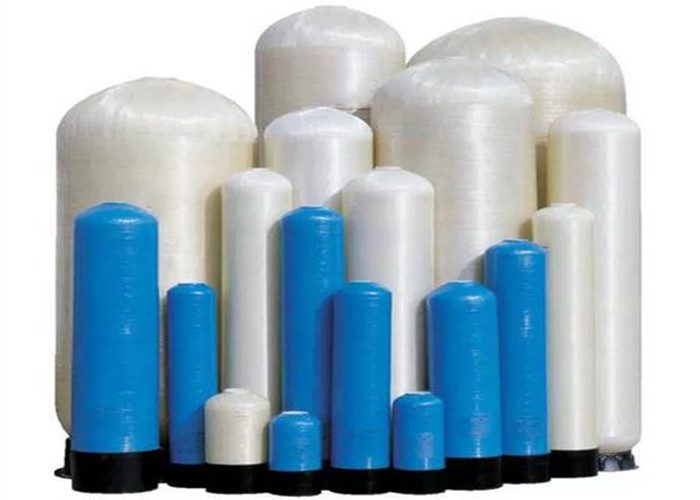 Industrial Flexible Fiberglass Water Container , Water Treatment Fiberglass FRP Tanks
