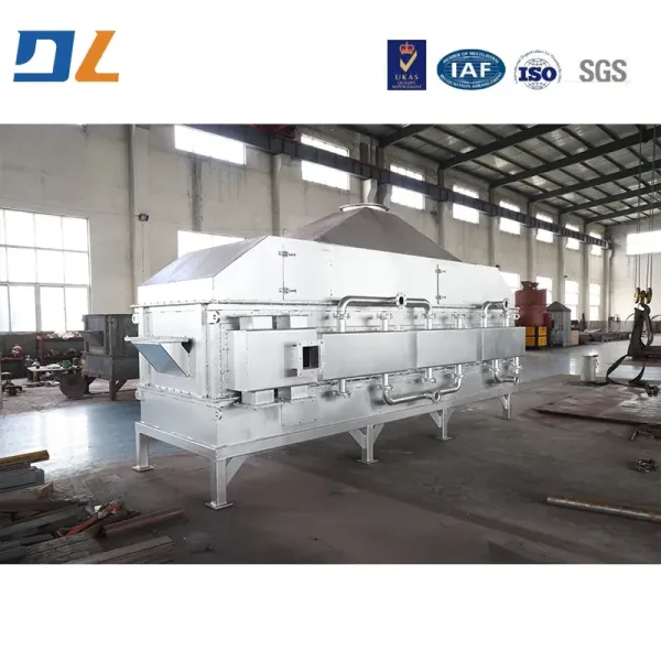 Continuous Fluidized Bed Cooler for Industrial Sand Cooling