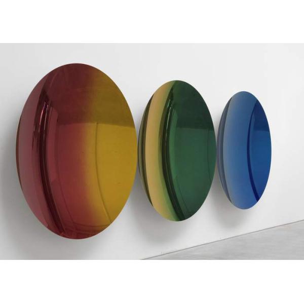 Contemporary High Glossing Mirror Stainless Steel Sculpture Kenitic Wind Sculpture