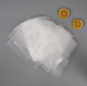 Transparent Embossed Vacuum Packaging Bag Gravure Printed For Food Saver Storage