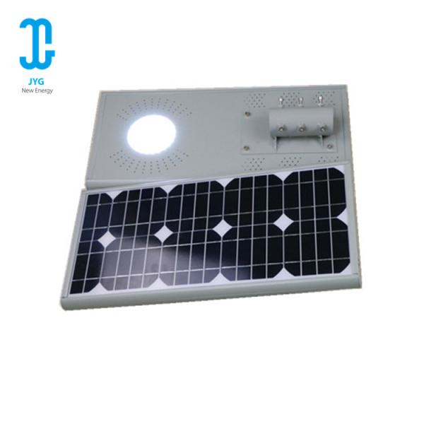 Outdoor Commercial Solar Powered LED Street Lights 25 Years Life Time Solar Panel