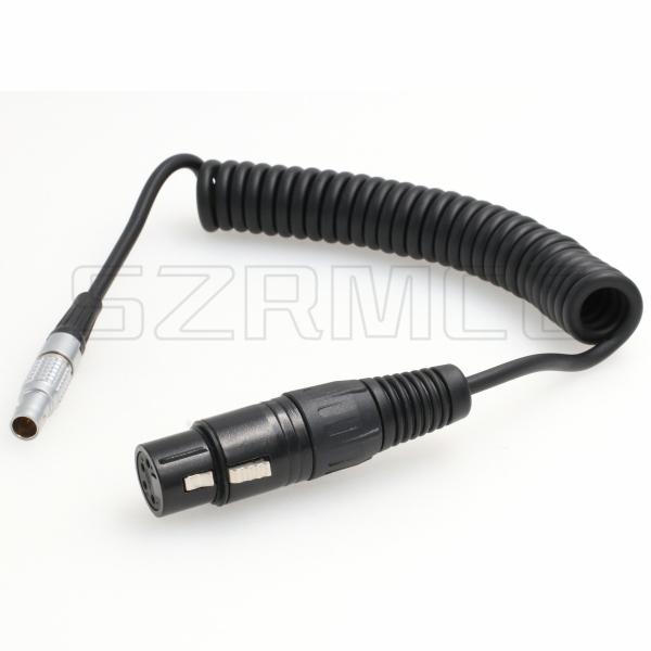 0B 2 Pin Male to XLR 4 Pin Female Monitor Power Cable For ARRI Alexa Camera