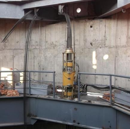 50 - 500t Multi PC Controll Post Tension Jack