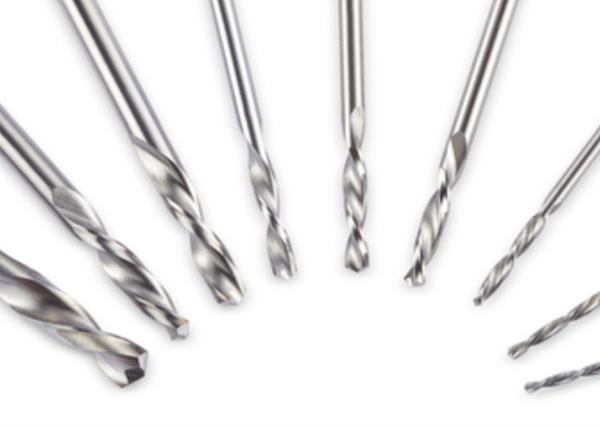 Round Shank 8mm Left Hand Carbide Drill Bits For Steel