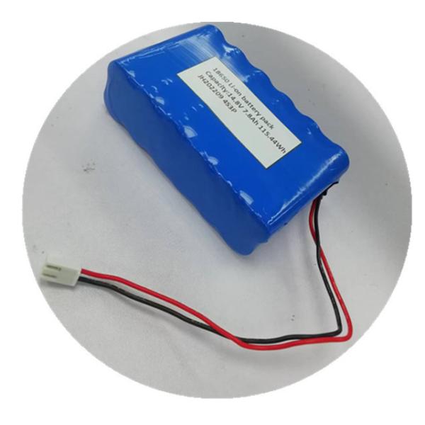 18650 Battery Pack 4s3p 14.8V 7.8Ah Battery With 2-Pin Contact For LED Lights