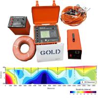 Système d'imagerie de résistivité 2D Instruments géoélectriques Res & IP Mètre souterrain Détecteur d'eau Détecteur minéral