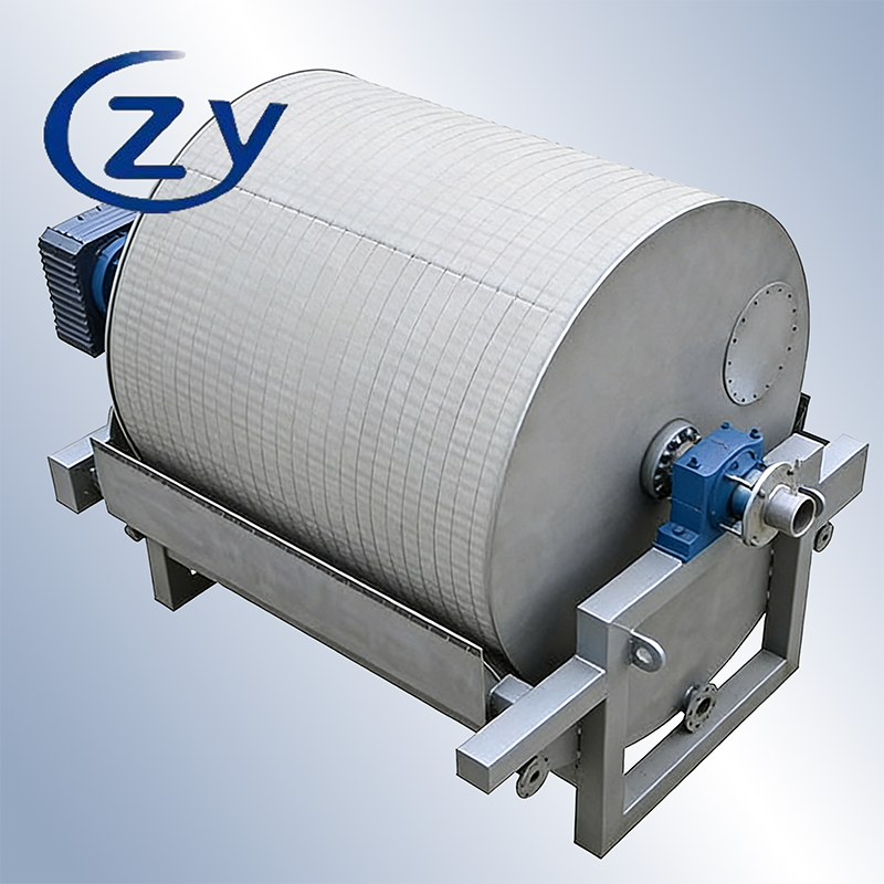 Low Noise Stainless Steel SS304 Vacuum Filter with 2-8t/h Capacity for Starch Dewatering