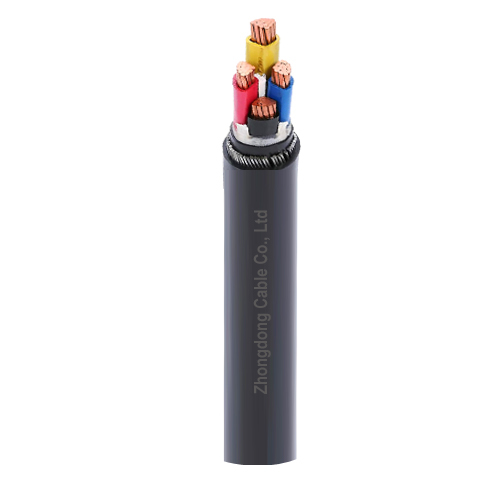 Armoured Fire Resistant Cable 3+1 Core Cu/XLPE/PVC/SWA/PVC for Underground Application
