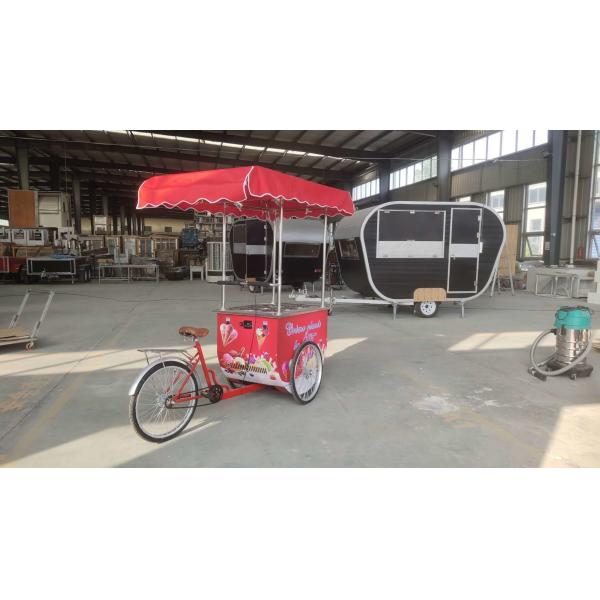 Online sale mobile food van popsicle cart ice cream food van
