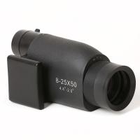 os sistemas óticos duplos do foco dos monocular da visão noturna 8-25x50 zumbem telescópio para a ornitologia