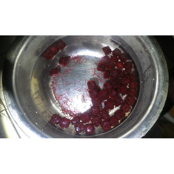 Blood Worm / Red Worm / Small Shrimp ALU PVC Blister Packing Machine For Tropical Fish Frozen Food