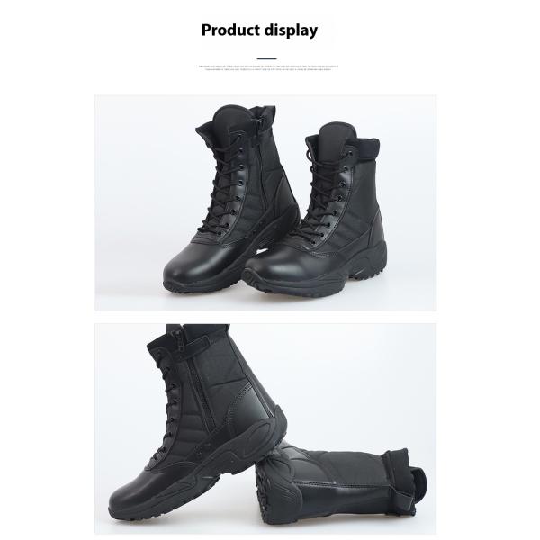 Мужские и женские наружные высокополые пустынные сапоги Нескользящие водяные сапоги Казуальные наружные дышащие сапоги