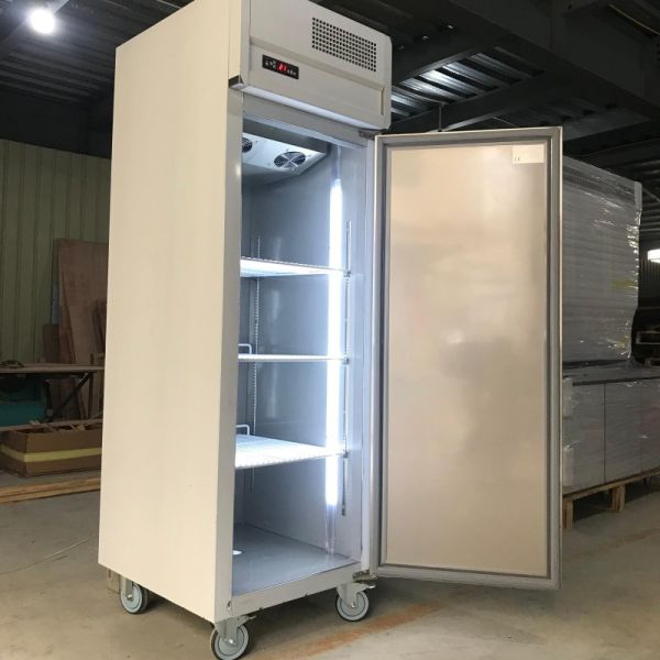 1 Door Fan-cooled Upright Vertical Refrigerator Freezer for Hotel Restaurant Kitchen Equipment