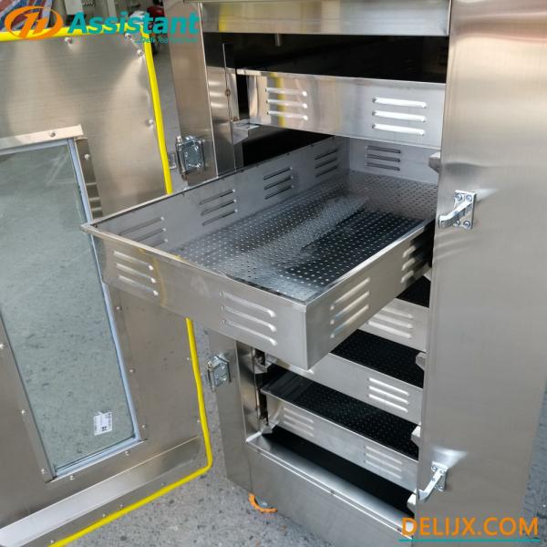150 kg/time Efficiency DL-6CFJ-20QB Black Tea Fermentation Machine with 5 Tray Layers
