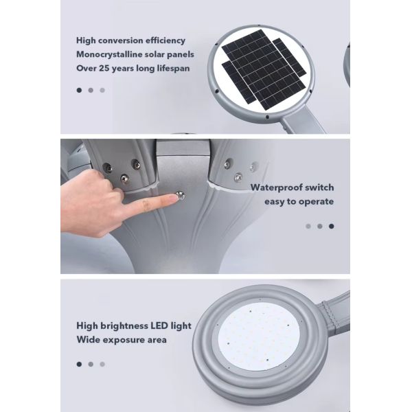 Easy Installation Solar LED Garden Lights LED Path Lights with Auto On/Off