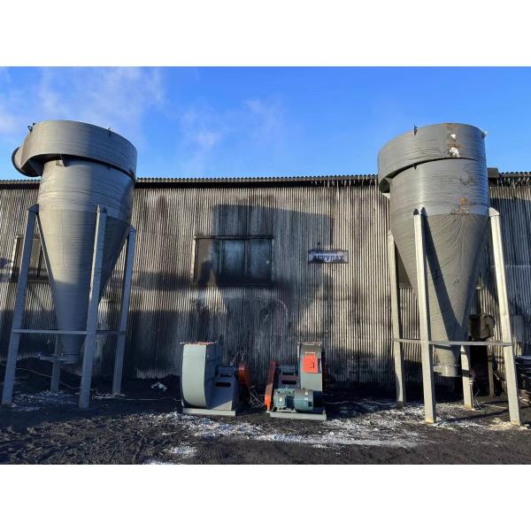 Industrial Cyclone Separator Dust Collector for Coal Dust in Mongolia Manufacturing Plant