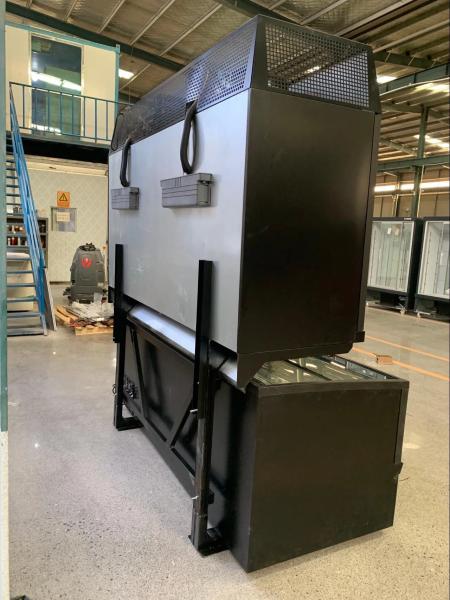 Double-Temperature Combo Display Cabinet Combination Freezer for Retail Shops and Supermarkets