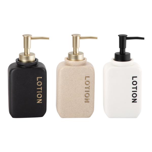 Песчаный камень для уборки ванной комнаты для домашних хозяйств квадратная форма песок черный белый роскошный жидкий мыльный диспенсер