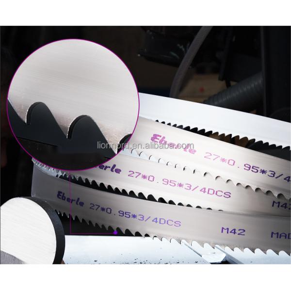 EBERLE Metal Cutting BI-Metal M42 Saw Blade Made in Germany in Customized Lengths