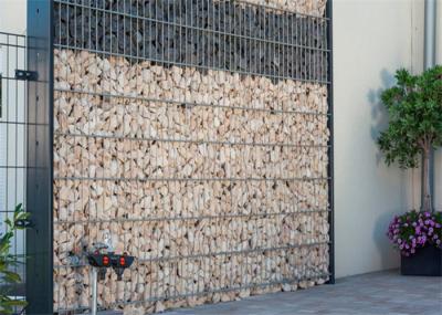 75x75MM Opening Welded Wire Gabions Mesh For Garden Decoration Wall