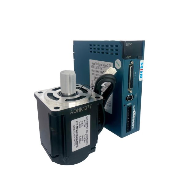 2500PPR AC Servo Motor 0.1KW - 7.5KW Industrial Servo Motors
