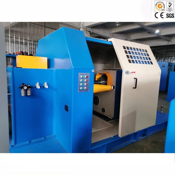 Power Cable Stranding Machine / 1000mm Cantilever Single Twisting Machinery