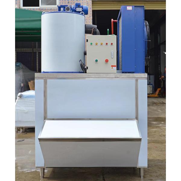Ice Thickness 1.5-2.2mm 3ton 3000kg Industrial Ice Makers Flake Ice Block Making Machine for Business Commercial