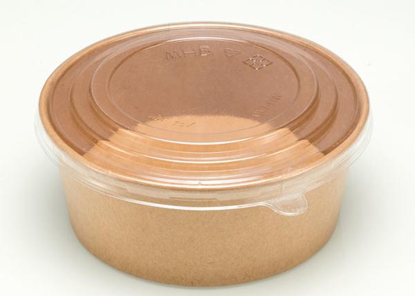 1000ML MICROWAVABLE DISPOSABLE KRAFT SOUP BOWLS BIODEGRADABLE SALAD BOWLS FOR TAKE AWAY FOOD CONTAINER