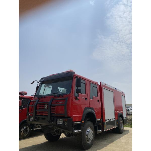 Shacman 6X4 Veículo rodoviário Motor elétrico Combate a incêndios Caminhão Potência 351 450 cv