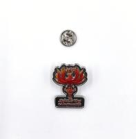 Design personnalisé Emblème de broche en émail 1 pouce Collier de collier léger Pour personnalisation d'entreprise