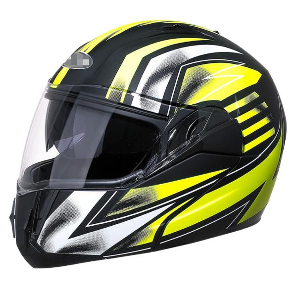 Custom Flip Up Full Face Motorcycle Helmet DOT Approved for Replace/Repair Replacement