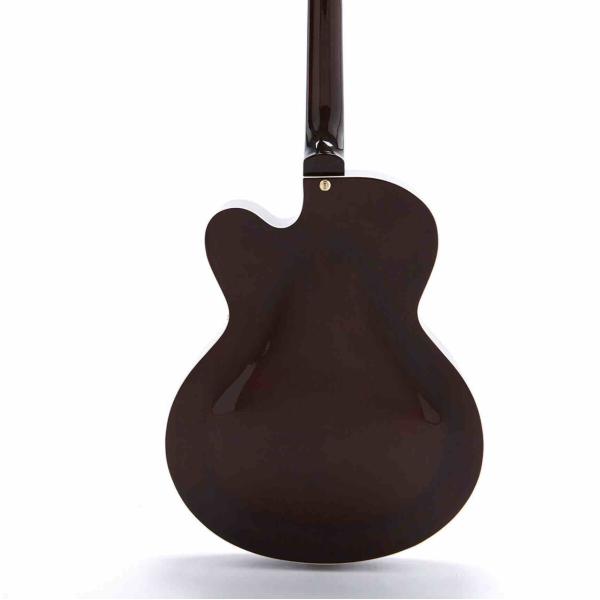 New Full Hollow Body L5 Electric Guitar Flamed Maple Top Jazz Bigsby Bridge