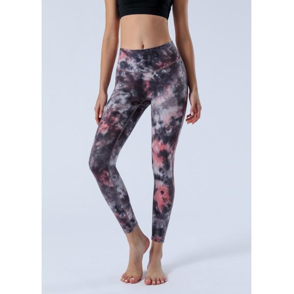 Printed No Front Midseam Ladies RGS Non See Through Leggings 210gsm