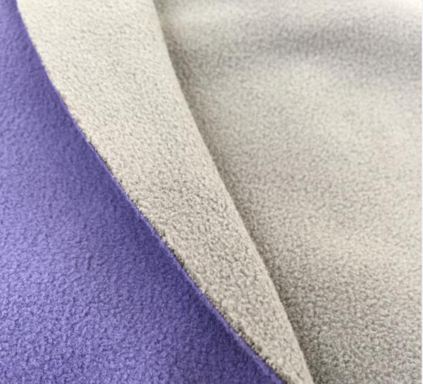 Two sides brushed two sides anti-pilling good thermal superior handfeel for casual suit Polar fleece knitted fabric