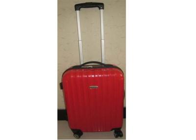 Plastic Handle ABS PC Hard Shell Suitcase Luggage Bag Set With Oxford Cloth Lining