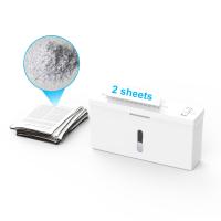 Nouvelle arrivée 2 feuilles A4 Petit décodeur de bureau Bureau Machinette de déchiquetage à domicile CS201C