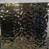 El Pvc cubrió la ondulación del agua que la hoja de acero inoxidable laminó estándar del GB