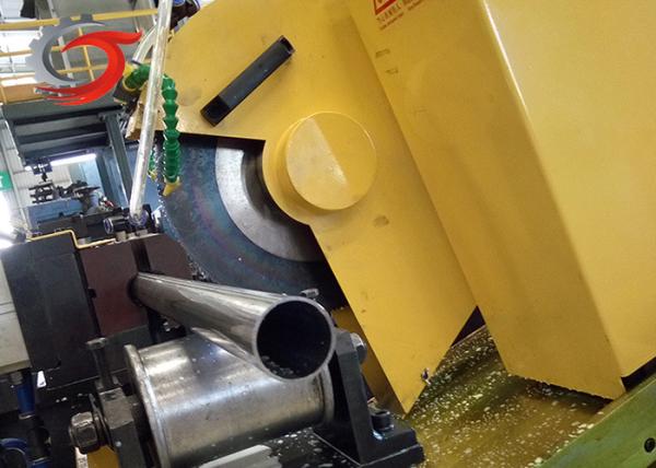 Carbon Steel Q235 Flying Cut Off Machine 90mm CNC Cold Saw