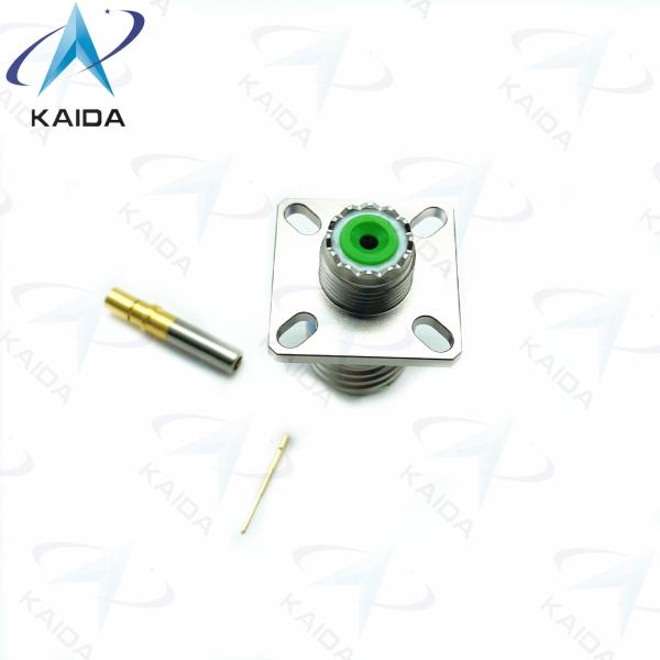 MIL-DTL-38999 Серия 3 Коннектор приемника с натяжкой 1 контакт D38999/20FA10BN.1 Коаксиальный контакт женского пола.