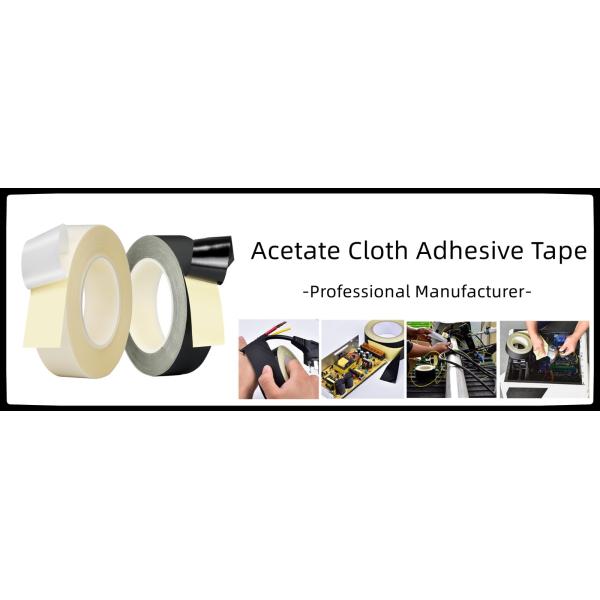 Acetate Cloth Tape прилипание ленты 3м ткани ацетата 1мм анти- вызревание высокое коррозионностойкое