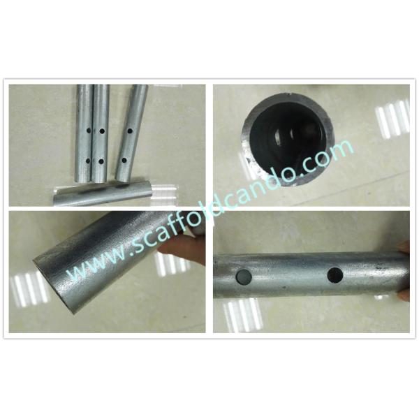 Hot dip galvanized 38*230mm 40*250mm scaffolding spigot, joint pin, Bone joint for Ringlock scaffolding system for sale