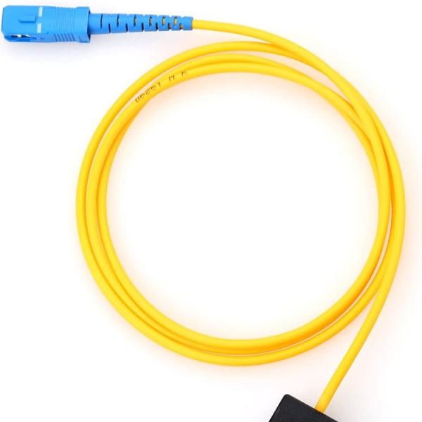 1*2 Fiber Optic Coupler double wavelength 1310 1550nm  1*2 Fbt Fiber Optic Splitter Fiber Optic Fbt Splitter Abs BOX