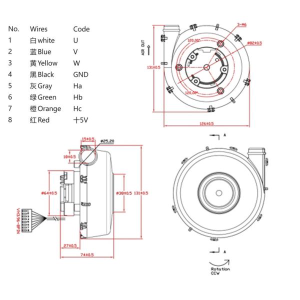 небольшой вентилятор жилета вытыхания мокроты вибрировать воздуходувки 12/24V для воздуходувки очищения воздуха