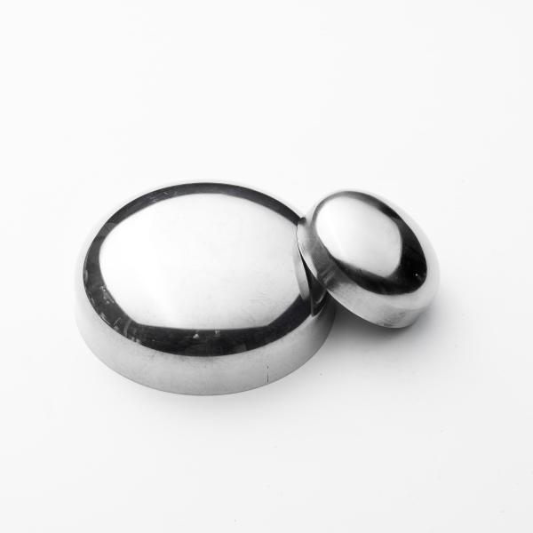 1/4in Stainless Steel Sanitary Pipe Fittings 3in Pharmaceuticals Industry Weld End Cap