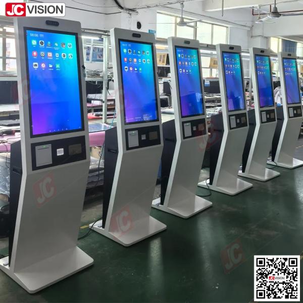 JCVISION 32インチ チェックアウト セルフ支払い セルフサービス 情報照会端末 キオスク