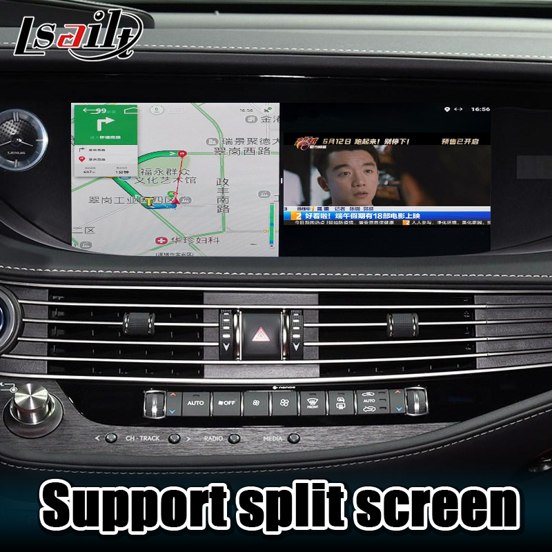Коробка интерфейса видео андроида 9,0 Lsailt для Lexus ES LS GS RX LX 2013-21with CarPlay, андроида автоматического LS600 LS460
