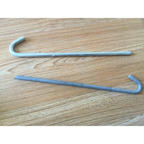 8 Stakes Size Grounding And Earthing Products / Ground Metal Tent Pegs